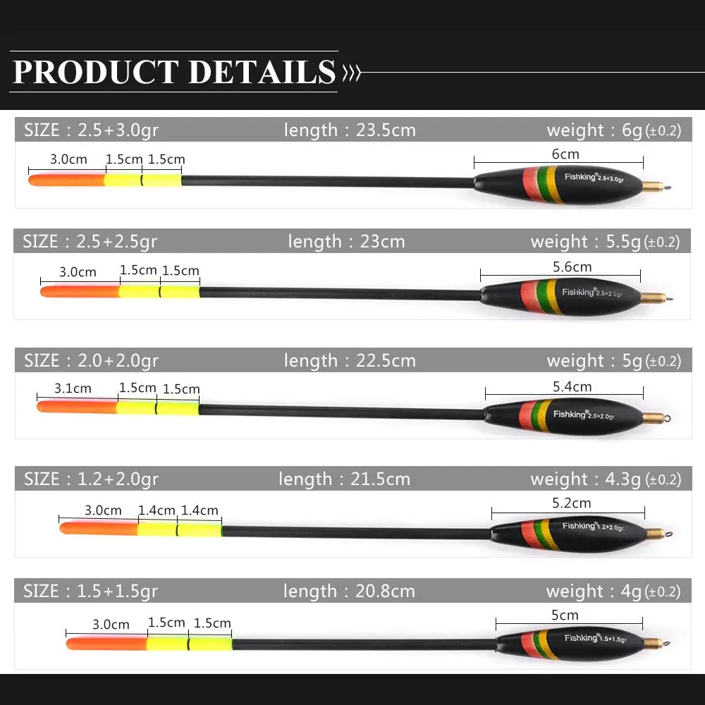 5pcs/lot Mixed Size Balsa Bobber Cork Barguzinsky Fir Float Vertical Pesca For Carp Fishing Float Fishing Tackle fishing tackle,fishing float,fishing floats,fishing bobber,fishing buoy