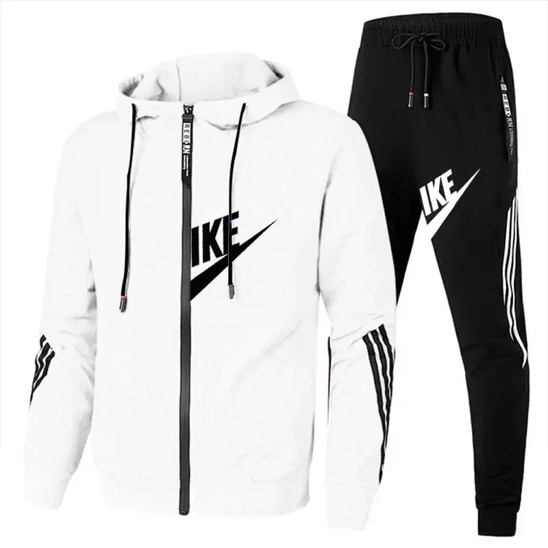 relaxed high quality men's suit, featuring a hooded sports shirt, hooded sports outfit, and long sleeved sports clothing. Relaxed high-quality men's suit, featuring a hooded sports shirt, hooded sports outfit, and long-sleeved sports clothing. 2