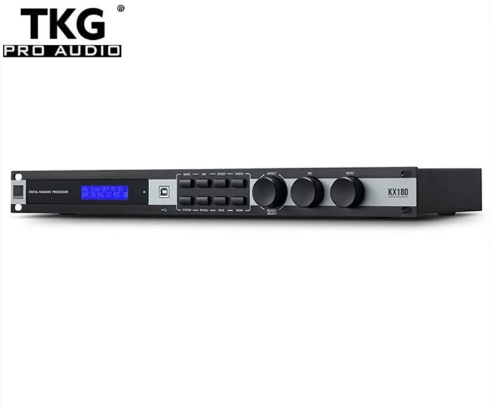 Tkg Karaoke Audio Peramp Vocal Effects Karaoke Professional Kx180 Audio Sound Processor Home