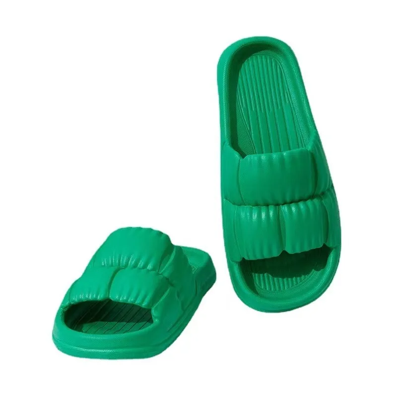2024 Men Women Soft Sole Cloud Slippers Thick Platform Indoor Outdoor Beach Sandals Summer EVA Non Slip Flip Flops 5
