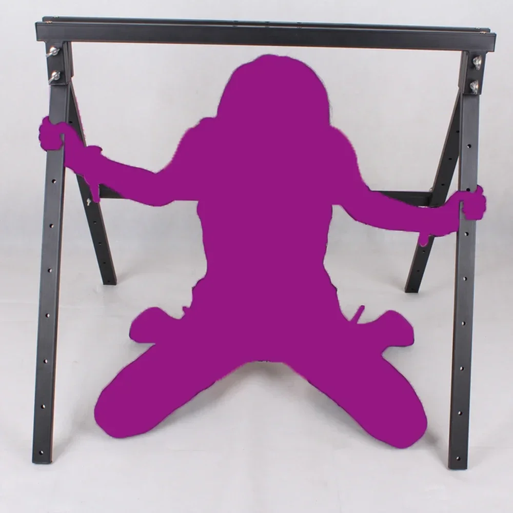 Bdsm Furniture Stainless Steel Tripod SM Goods Restraint Tool Forced Spread Legs Love Seat Sex Toys for Couples Sexy Equipment