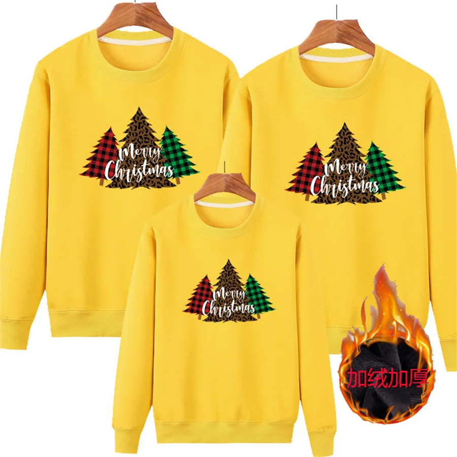 thumbnail image 1 of Suéteres navideños Ropa para mamá y yo Otoño Navidad Padre Madre e hijos Sudaderas de algodón Pijamas de bebé Conjuntos familiares a juego, 1 of 5