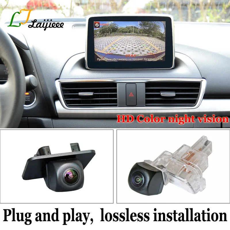For Mazda 3 Sedan Hatchback Mazda3 Axela BM BN 2014 to 2018 HD Color Night Vision 170 Degree Car