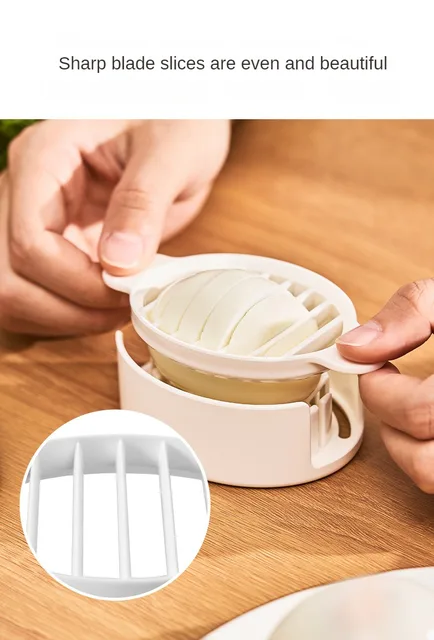 Egg Slicer for Hard Boiled Egg, Dokpod Egg Cutter for Hard Boiled