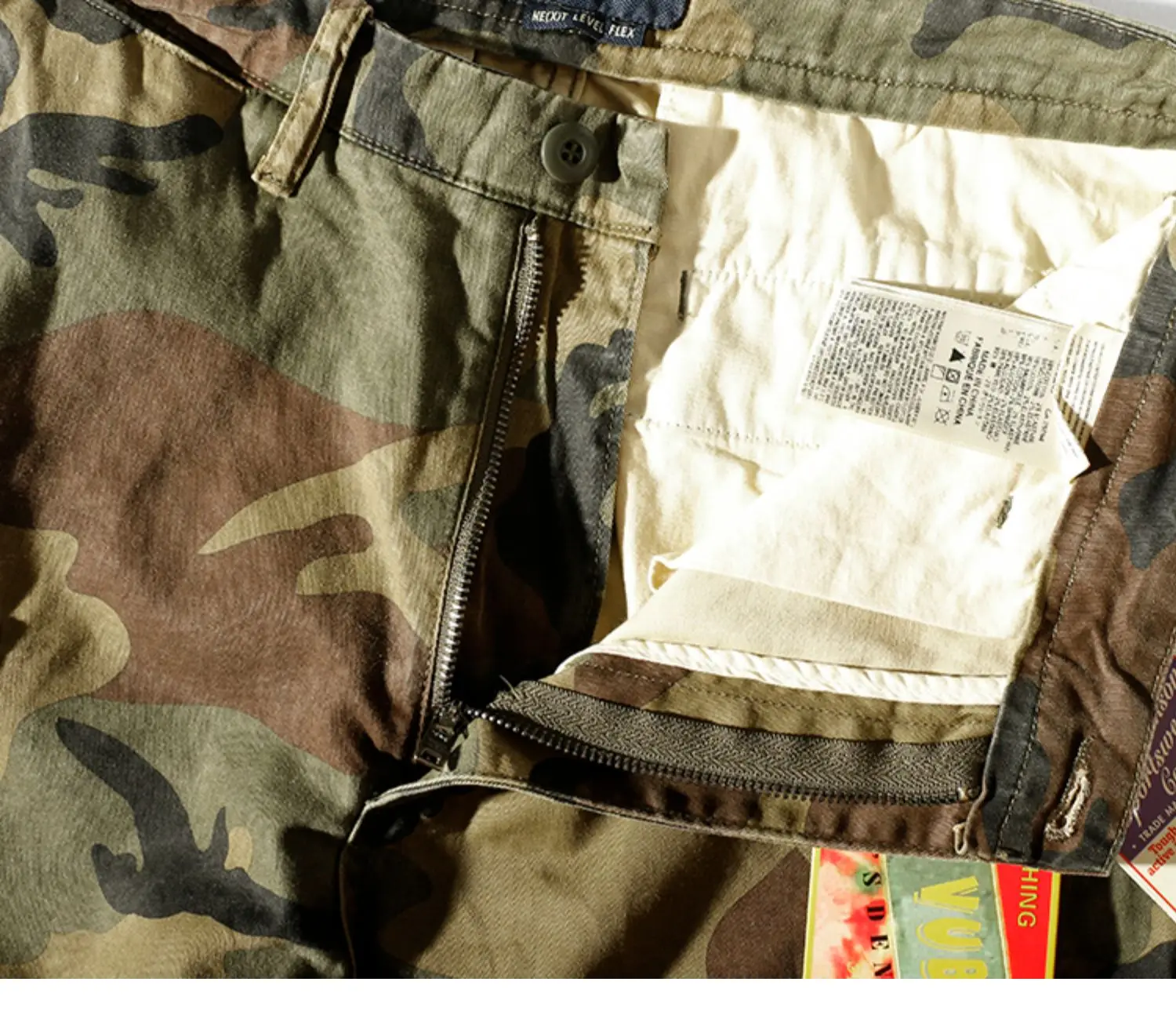 Sand Desert Jungle Camouflage Pattern Shorts for Men Summer Retro American Cotton Half Pants Youth Male Casual Straight Workwear