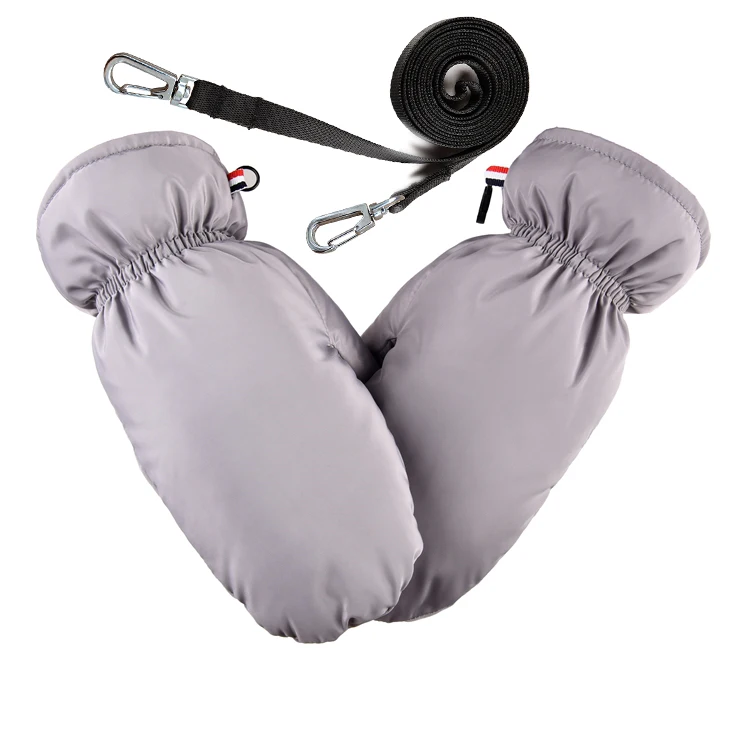 Silver gray [lanyard] down