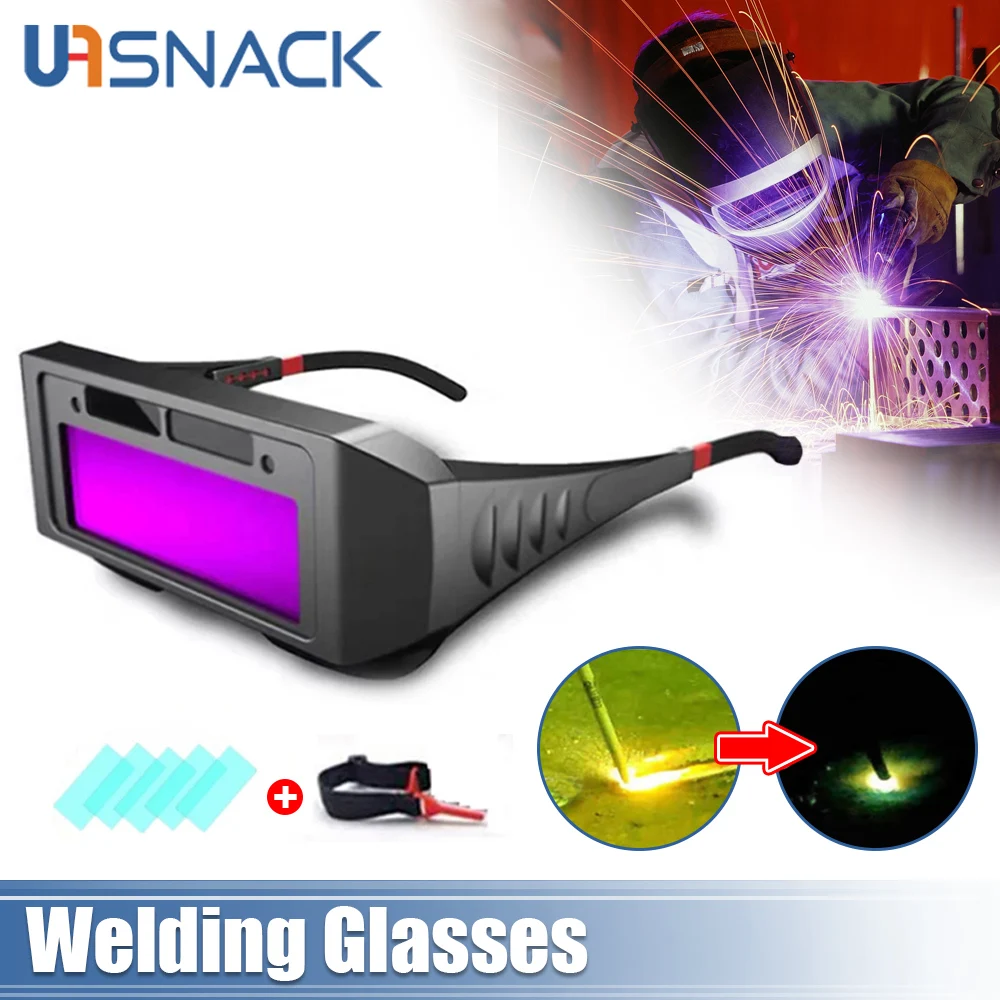 Tanio 5PC automatyczne przyciemnianie okulary spawalnicze wymiana arkusz ochronny okulary