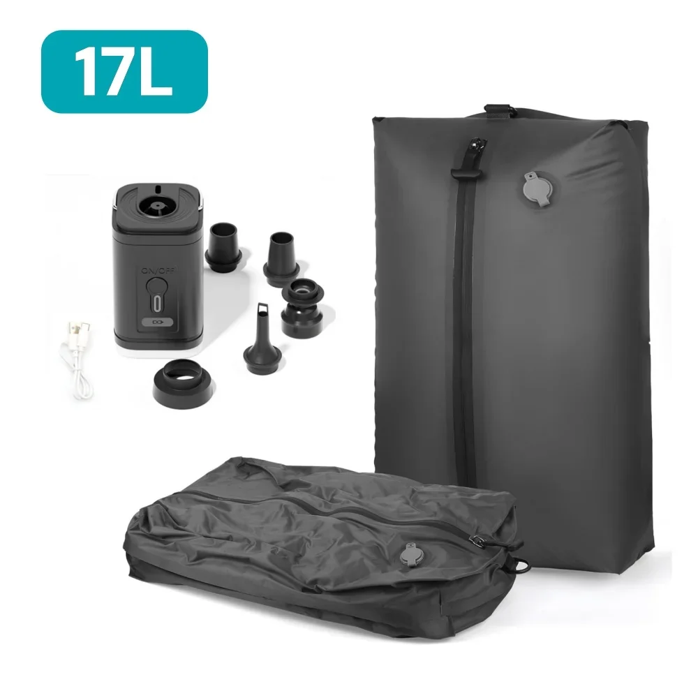 Travel Essentials Vacuum Storage Bags: Space-Saving Compression Packing Cubes and Clothes Organizer