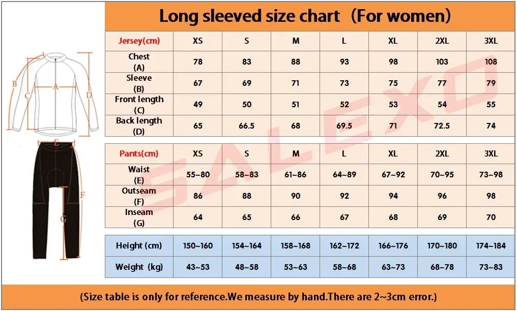2025 Women Winter Thermal Fleece Cycling Jersey Set Bib Pants Long Sleeve Ropa Ciclismo Bicycle Clothing MTB Bike Jersey Uniform 6