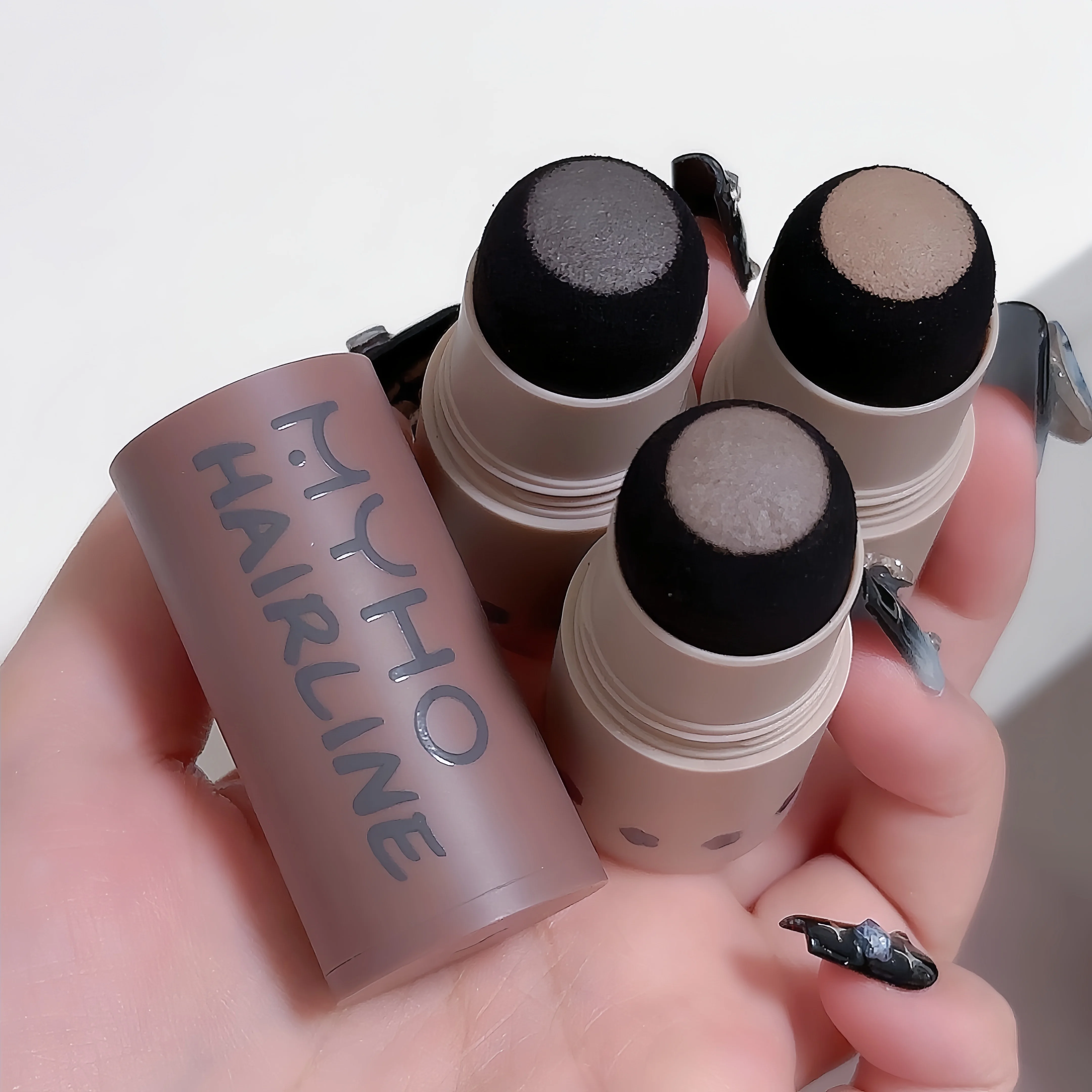 Face Powder Hairline Powder Waterproof And Anti-Sweat Filling Artefact Repair Seam Finishing Cover Powder Shade Natural Toning