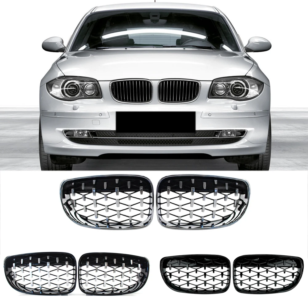 Diamond-Style-Racing-Grill-Car-Front-Grilles-Bumper-Hood-Kidney-Grille ...