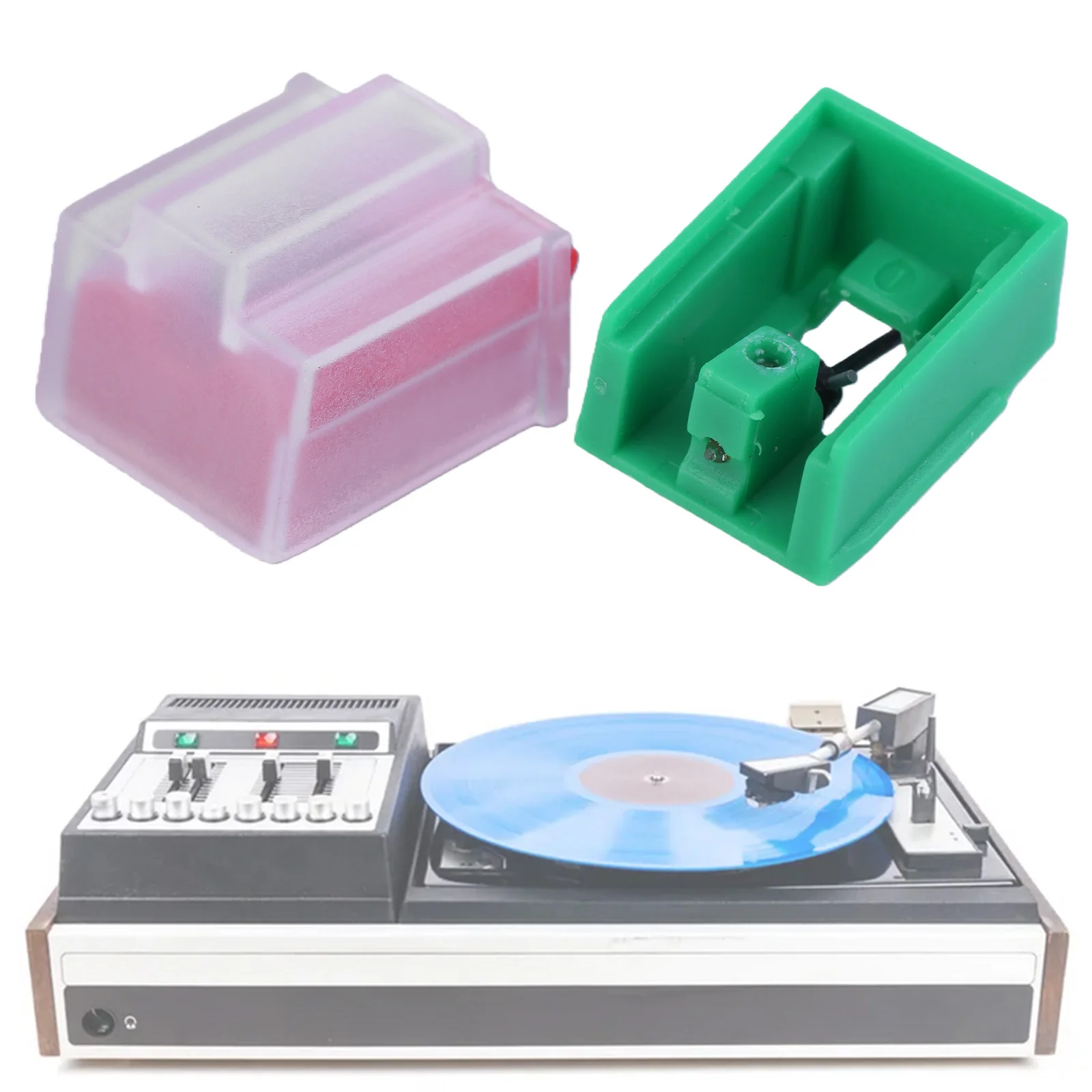 오디오테크니카 AT-LP120-USB 턴테이블용 교체 스타일러스 AT-95 AT-3400 AT-3410 AT-93과 호환되는 턴테이블 카트리지