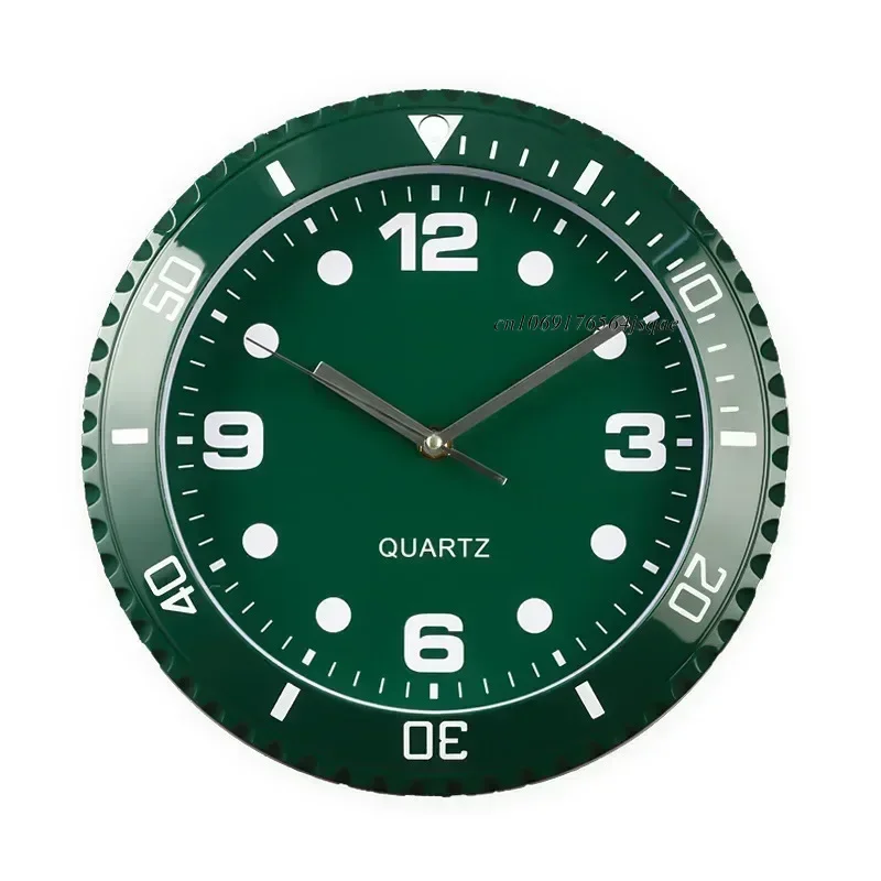 Role Wall Clock Modern Design Silent Quartz Needle Luxury Wall Clocks Silent Sweep Second Home Creative Water Ghost Wall Clock - 4