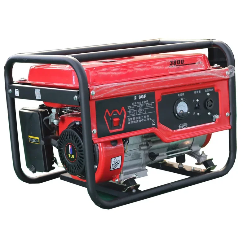 Portable Gasoline Generator 2KW Store Outdoor Construction Site Truck Emergency Power Outage Diesel All-in-one 2 KW