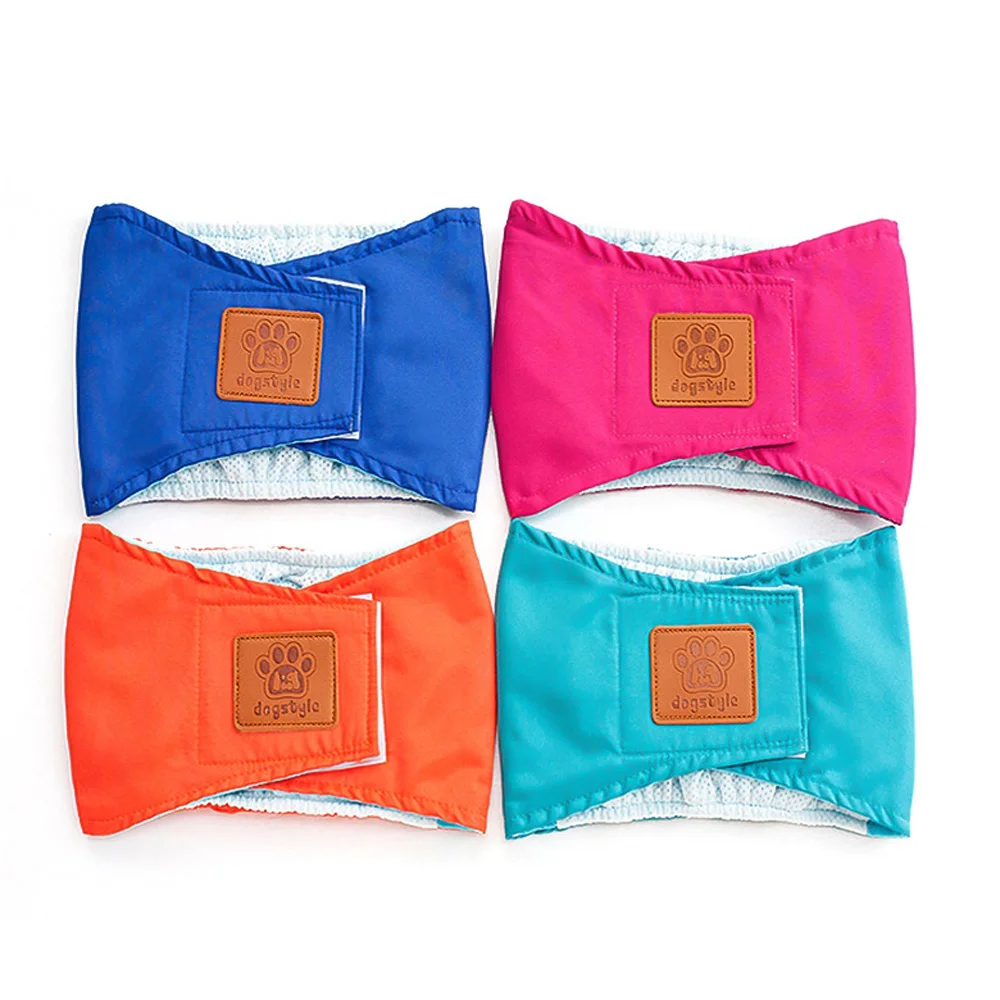 Cotton Reusable Nappy For Male Dog Menstruation Diaper Dog Panties Belly Wrap Band Pet Short Physiological Underwear dog diapers,pet diapers,dog nappies,dog shorts