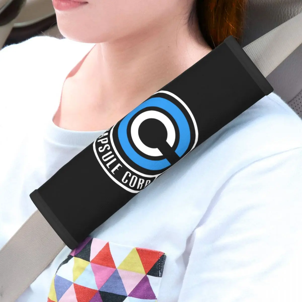 Custom Capsule Corp. Car Seat Belt Cover 2 Pack Seatbelt Strap Shoulder Pad seat belt covers