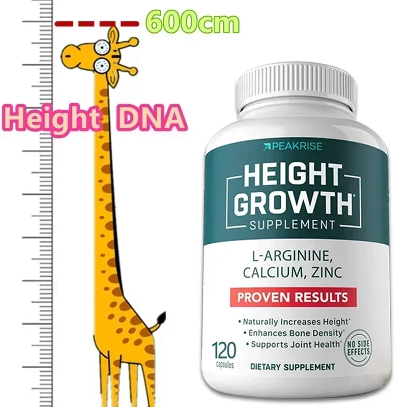 Calcium + Vitamins-Bone Growth Supplement Supports Joint Health Increase Height Improve Bone Density Improve Osteoporosis