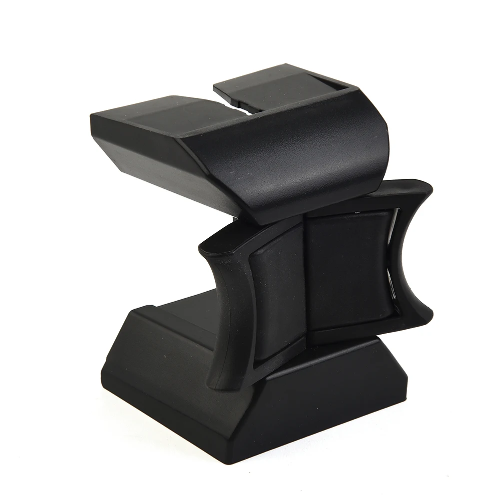 

Bottle Drink Divider Cup Holder Replacement ABS Plastic Adjustable Black Center Console Cup Holder Foldable Brand New