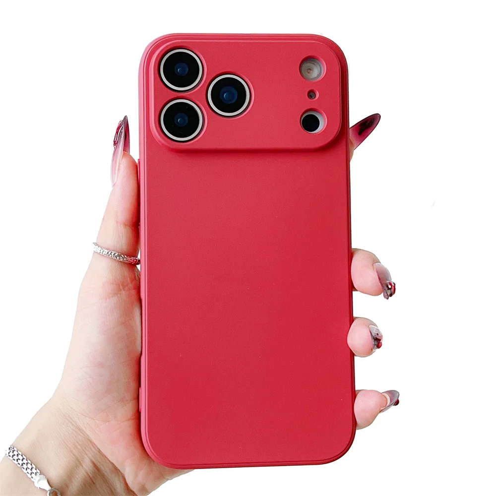 Ultrathin Non-Slip Green Phone Case with Camera Protector Lens