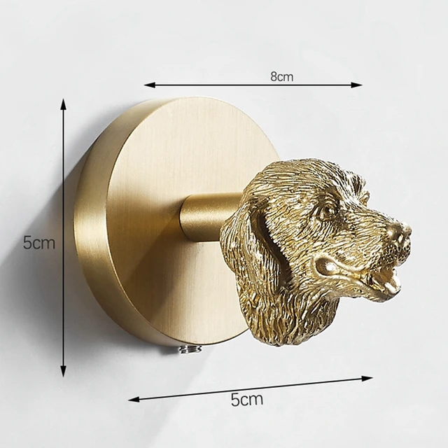 Brass Gold Animal Hook Solid Brass Coat Hook Door Back Hook Bathroom  Kitchen Hooks Towel Rack - AliExpress