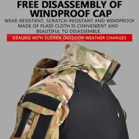 Chemises d'extérieur camouflage Combat T-Shirt à capuche hommes chemise tactique résistance à l'usure Airsoft Paintball Camping chasse vêtements 4