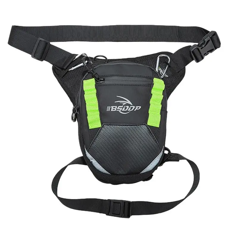 

Motorcycle Leg Bag Thigh Pouch Multifunctional Motorcycle Equipment Night Reflective Strip Design Waterproof Fabric And Scalable