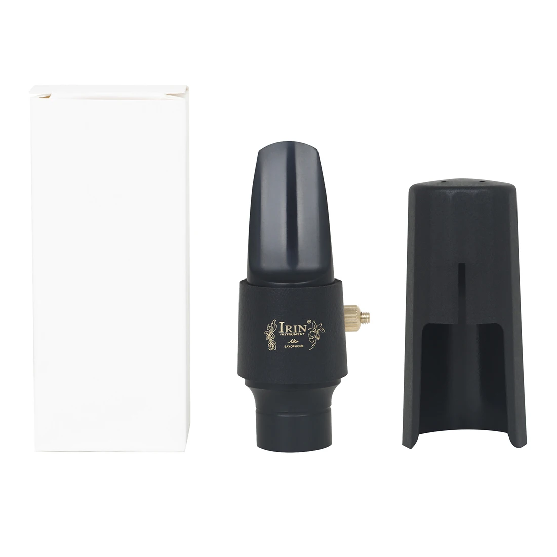 

IRIN ND252 Alto Saxophone Mouthpiece Set Ligature Clip Flute Head Cap for Alto Saxophone Parts Woodwind Instrument Accessories