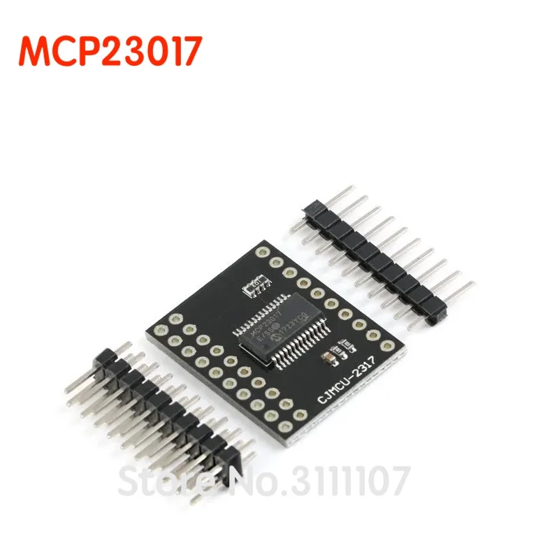 Module D'Extension IO 16 Bits, Interface I2C, Puce MCP23017, Configuration Flexible, Extension 128 IO - 5