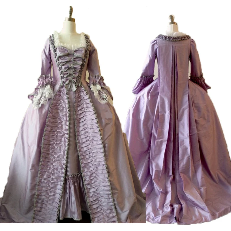 Film Casanova Victoria Costume Cosplay Victoria In Casanova Abito Viola Donna Rococò Abito Da Ballo Vittoriano Abito Da Principessa Duchessa