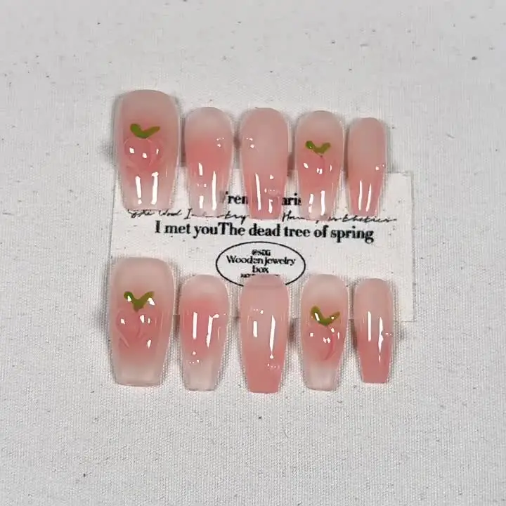 Vitality Cherry Pads Advanced Sense Summer Patch Съемные ногти ручной работы