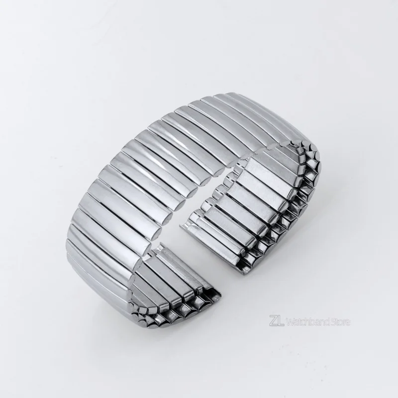 Stainless Steel Stretch Expansion Watch Strap - Metal Elastic Wristband Accessories