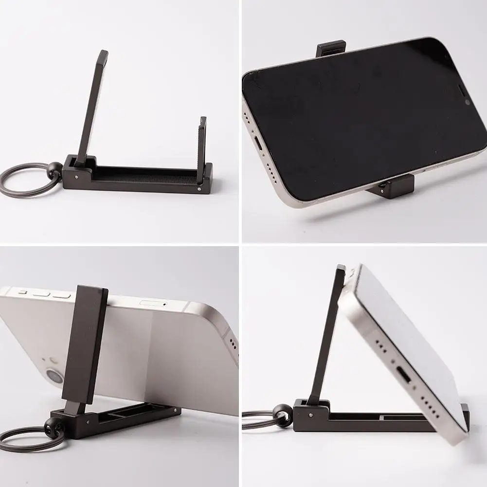 Creative Keyring Metal Foldable Bag Purse Hook Handbag Hanger Purse Hook Handbag Holder Shell Bag Folding Table Hook Phone Holde