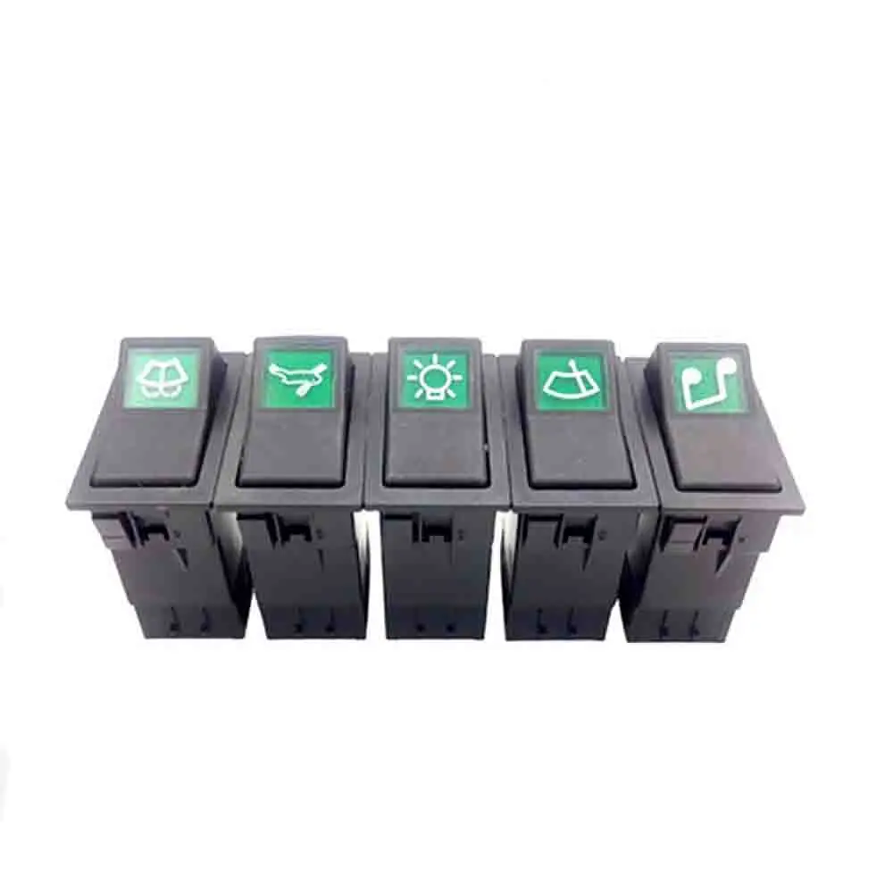 

Аксессуары для экскаватора DOOSAN DH220/225/258/300-5-7-9 DX DAEWOO, фара дворника для экскаватора, переключатель водяного распыления