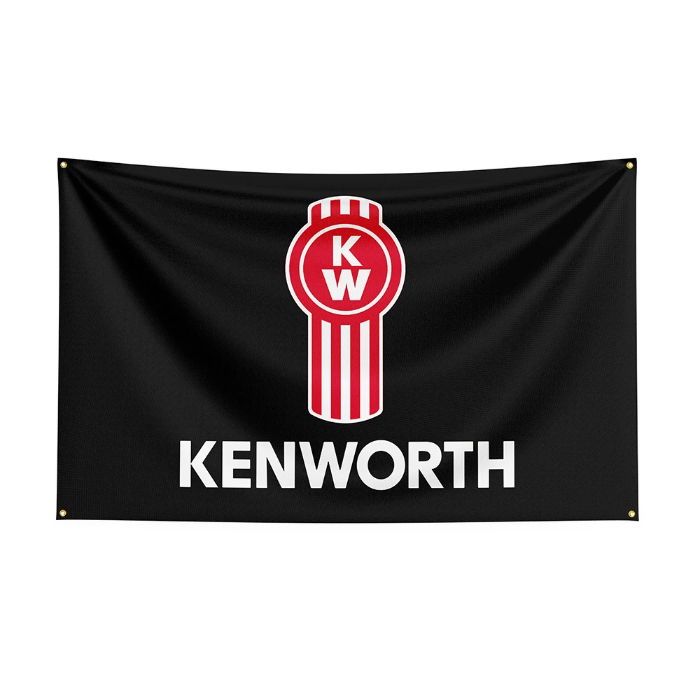 

90x50cm Kenworths Flag Polyester Printed Racing Car Banner For Decor ft Flag DecorFlag Banner For Decor