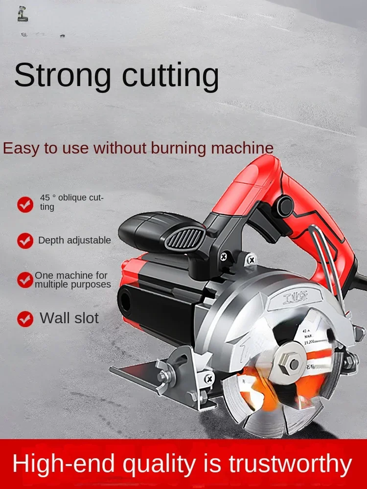 

Stone Cutting Machine Slotting Machine Tile Cutting Artifact Woodworking Portable Toothless Saw
