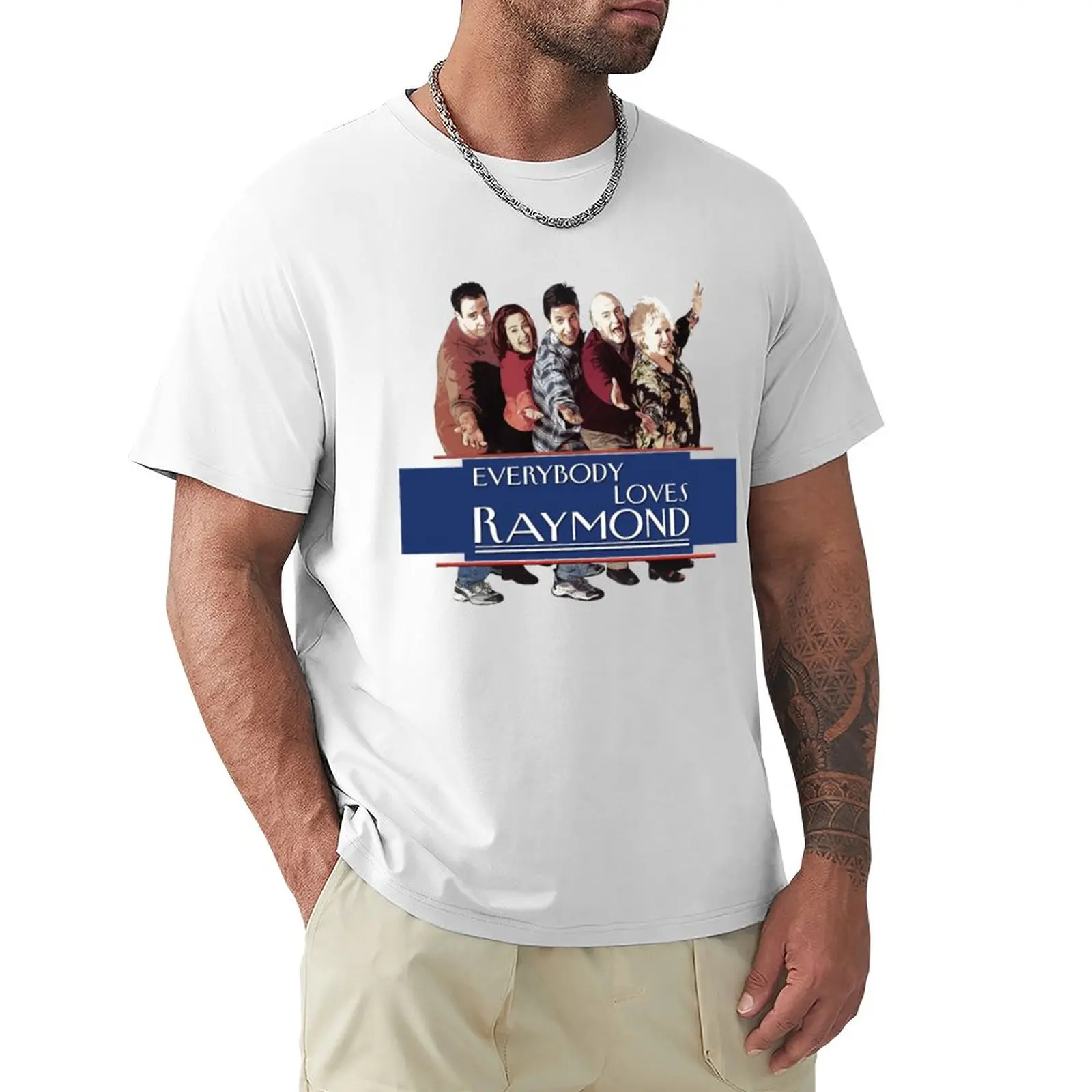 

Everybody Loves Raymond T-Shirt korean fashion Short sleeve tees black t shirts for men