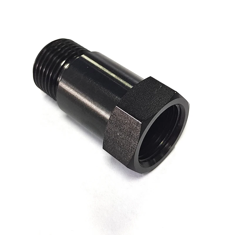 Oxygen Sensor Spacer CNC 43mm Oxygen Sensor Spacer Expansion CEL Fix Lambda Dustproof Adapter M18*1.5 6