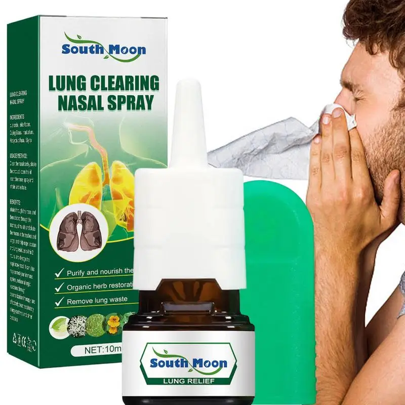 Stuffy Nose Relief Nasal Spray For Stuffy Nose Portable 10ml Cleansing 