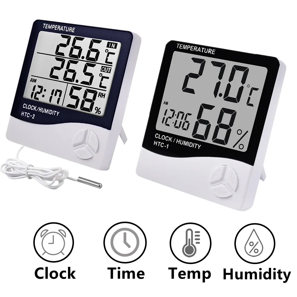 Buy Wholesale China Anseny Htc-2/digital Lcd Display Cold Room Thermometer/incubator  Thermometer/hygrometer & Incubator Thermometer/hygrometer at USD 2.15
