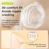Dr.isla Wearable Breast Milk Collector Shell Silicone Breastfeeding Leakage Prevention Washable Anti-Overflow With Storage Box 2