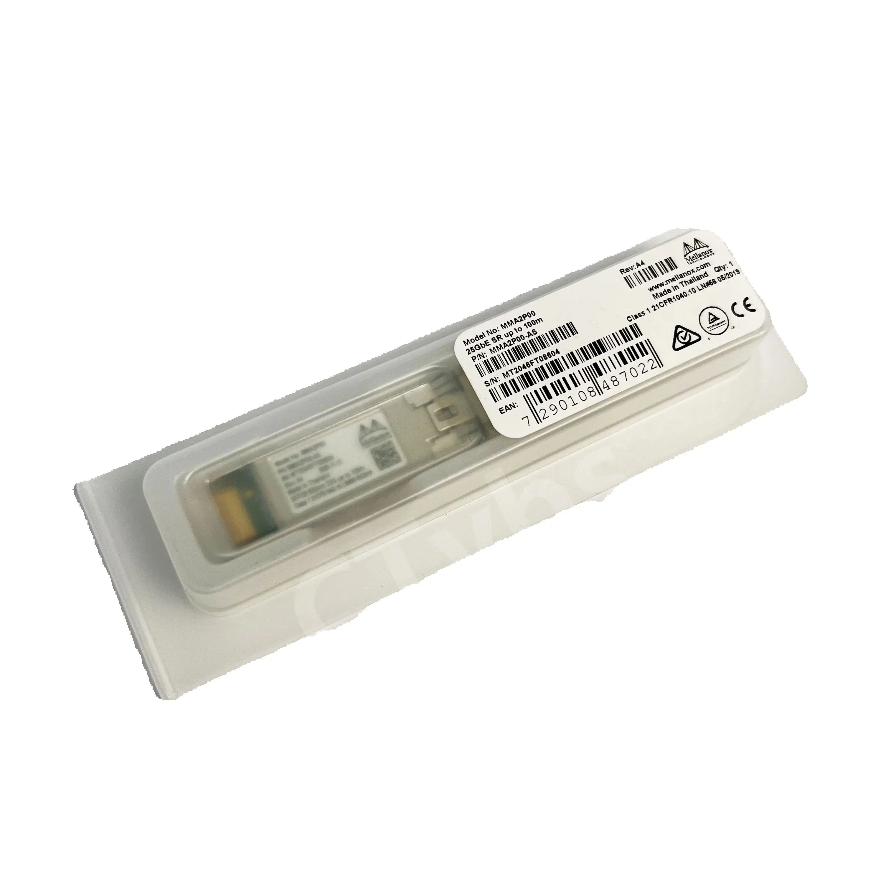 Genuine Mellanox MMA2P00-AS ConnectX-4 Lx Dual-Port 25GbE SFP28 Network Adapter Card &ndash; PCIe for Servers/Data Centers