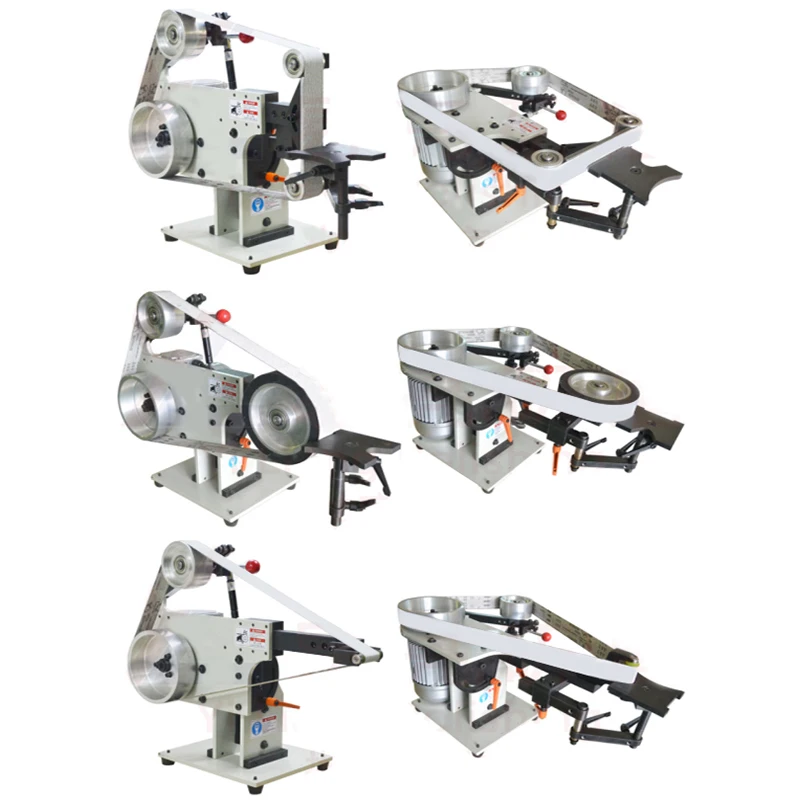 

Multifunctional bench grinder 2x72 belt sander machine for metal