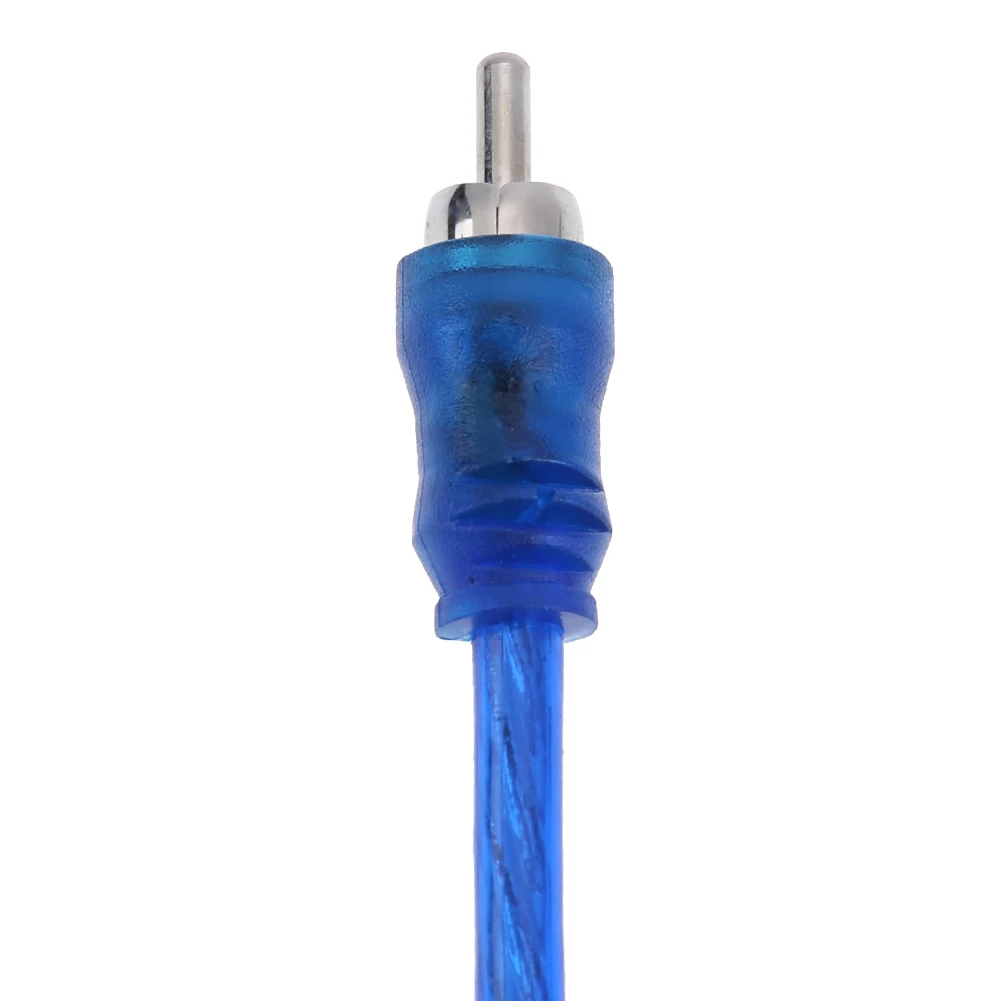 Car Audio Cable 2 RCA Female to 1 RCA Male for Subwoofer Portable Speaker MP3 Player Car Modified Audio Cable Auto Accessories