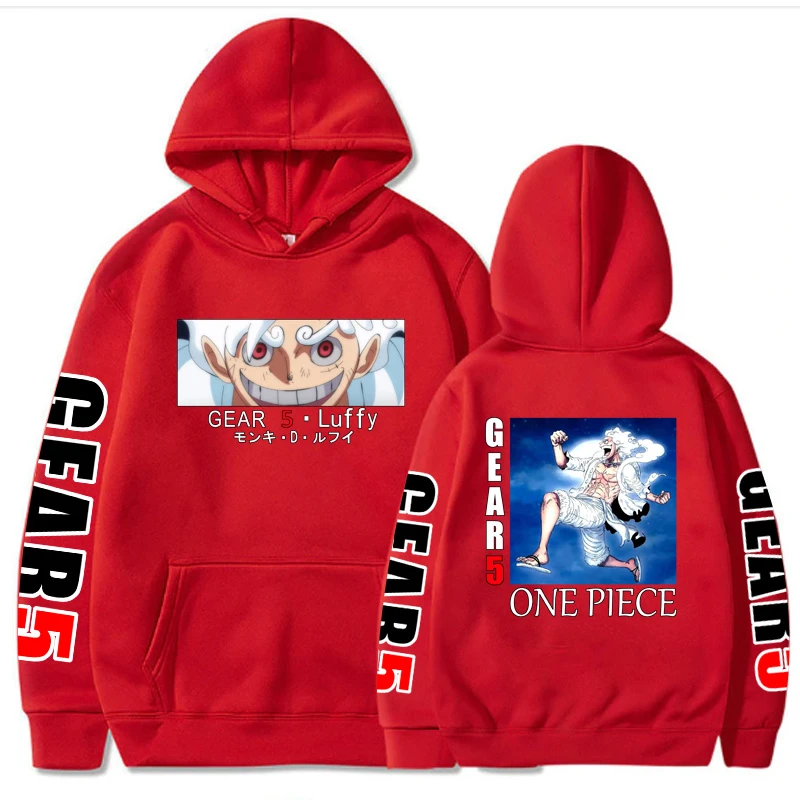 One Piece Hoodie Ruffy Gear 5