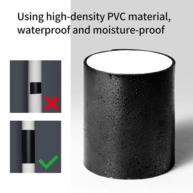 Swimming Pool Tape Adhesive Waterproof Sealing Leak Stopper Pipes Patch Holes Crack Butyl Sticker