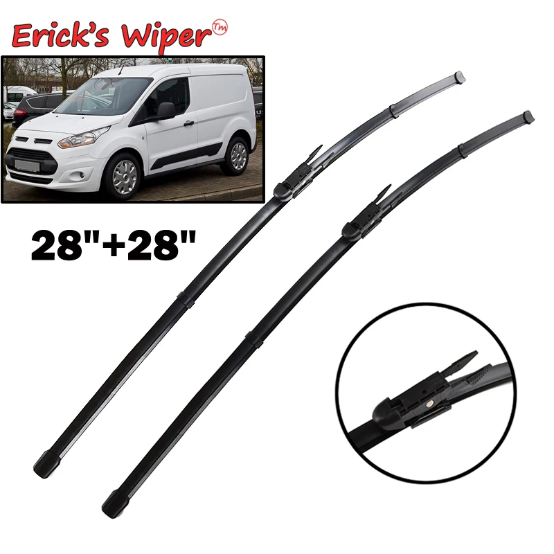Erick’s 와이퍼 RHD & LHD 포드 트랜짓 커넥트용 전면 와이퍼 블레이드 MK2 2014 – 2023 윈드 실드 윈드 스크린 윈도우 브러쉬 28 + 28 Erick’s 와이퍼 RHD & LHD 포드 트랜짓 커넥트용 전면 와이퍼 블레이드 MK2 2014 – 2023 윈드 실드 윈드 스크린 윈도우 브러쉬 28 + 28