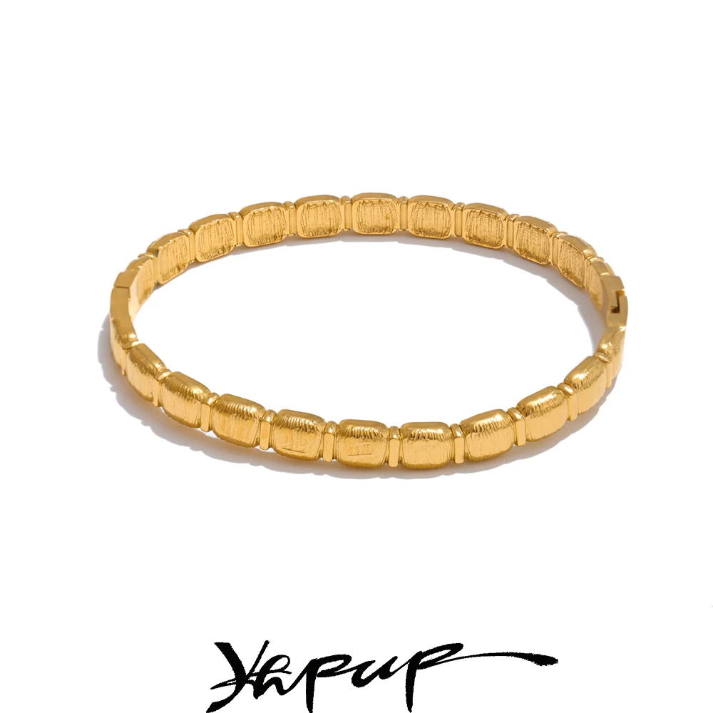 Yhpup Water Resistant Stainless Steel Bracelet for Women