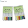 Dental Niti Hand Use Files Endodontic Dental Instruments Root Canal File 6Pcs/Pack K-File 21mm/25mm 6