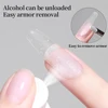 1PCS UV/LED Gel Nail Glue Crystal Clear Strong Adhesive For False Nails Rhinestone & Resin Gem Application Easy Removal 4