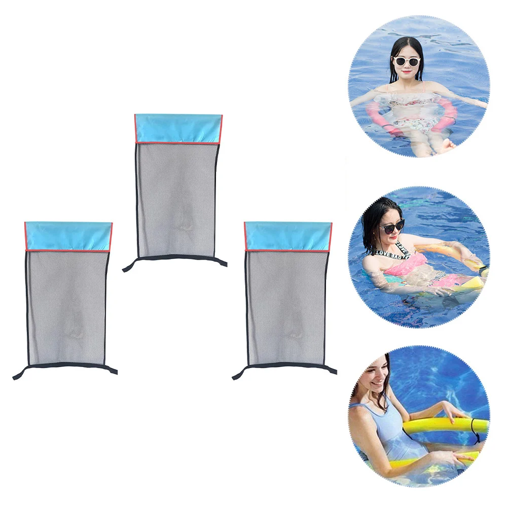 Noodle Chair Pool Sling Floating Mesh Swimming Float Floats Water Net